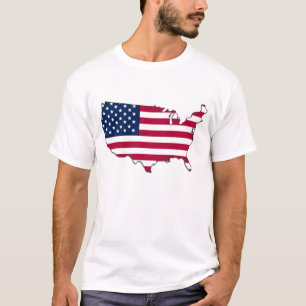 Flagge der USA - Shirt