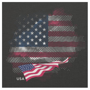 Flagge der USA Stoff