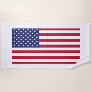 Flagge der USA Strandtuch