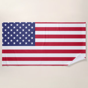Flagge der USA Strandtuch