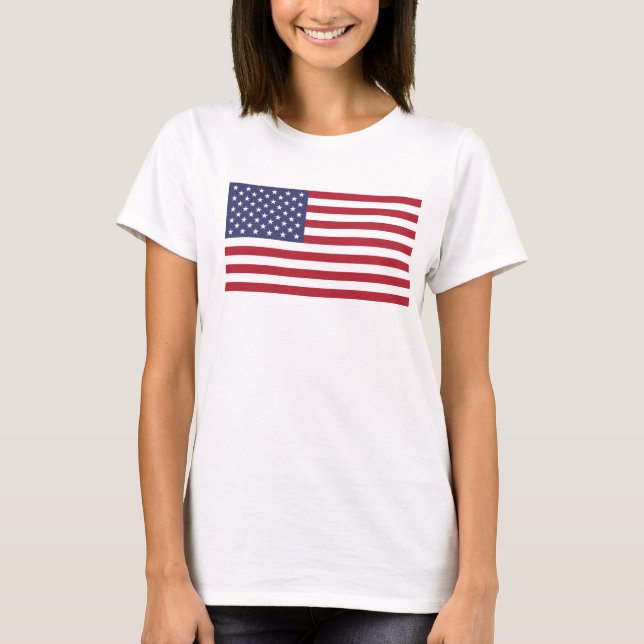 Flagge der USA T-Shirt (Vorderseite)