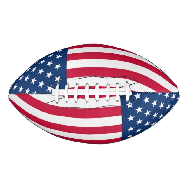 Flagge der USA - USA - Patriotik - Football (Vorderseite)