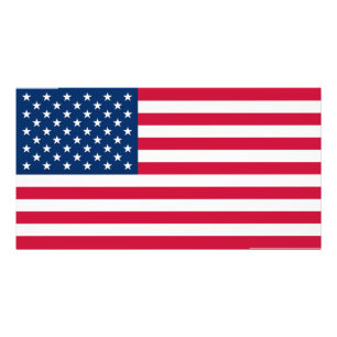 Flagge der USA - USA - Patriotik Fotodruck