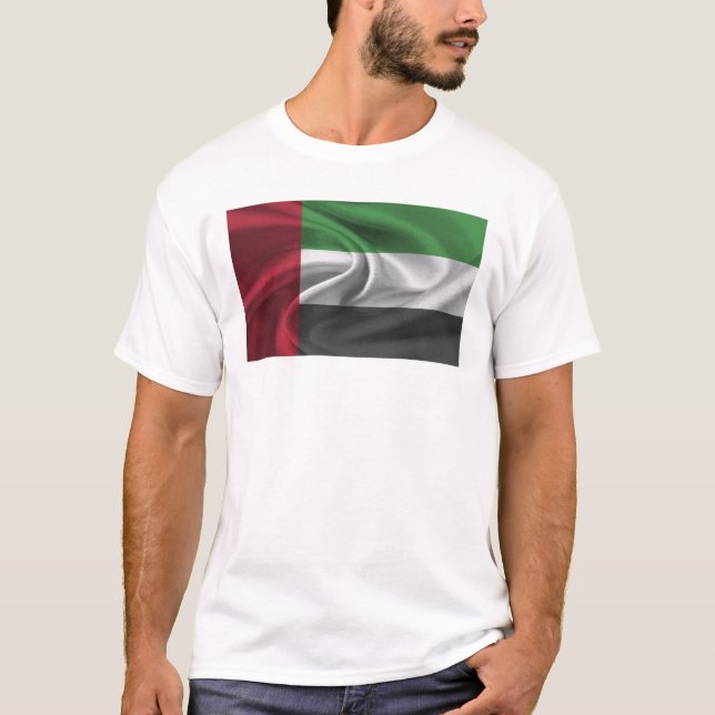 Flagge der VAE T-Shirt (Vorderseite)