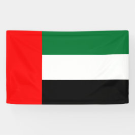 Flagge der Vereinigten Arabischen Emirate (AE) Banner