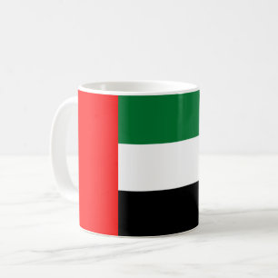 Flagge der Vereinigten Arabischen Emirate (AE) Kaffeetasse