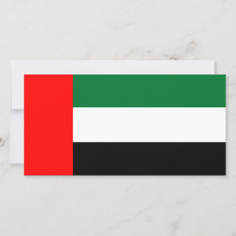 Flagge der Vereinigten Arabischen Emirate (AE) Karte