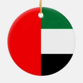 Flagge der Vereinigten Arabischen Emirate (AE) Keramik Ornament