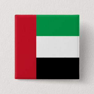 Flagge der Vereinigten Arabischen Emirate Button