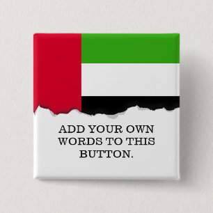 Flagge der Vereinigten Arabischen Emirate Button
