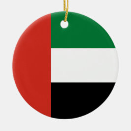Flagge der Vereinigten Arabischen Emirate Keramik Ornament