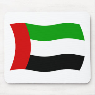 Flagge der Vereinigten Arabischen Emirate Mauspad