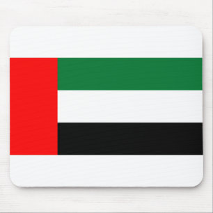 Flagge der Vereinigten Arabischen Emirate Mousepad