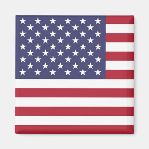 Flagge der Vereinigten Staaten (Amerikanisch) Magnet