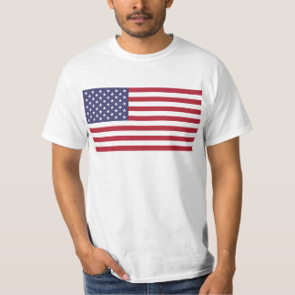 Flagge der Vereinigten Staaten - amerikanische USA T-Shirt