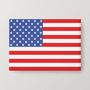 Flagge der Vereinigten Staaten Button