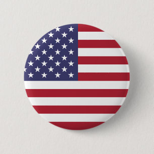Flagge der Vereinigten Staaten Button