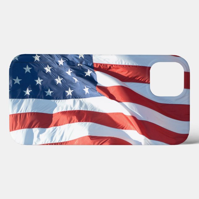 Flagge der Vereinigten Staaten Case-Mate iPhone Hülle (Rückseite (Horizontal))
