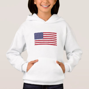 Flagge der Vereinigten Staaten Hoodie