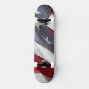Flagge der Vereinigten Staaten Skateboard