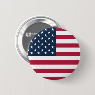 Flagge der Vereinigten Staaten von Amerika Button