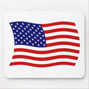 Flagge der Vereinigten Staaten von Amerika Mauspad