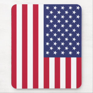 Flagge der Vereinigten Staaten von Amerika Mousepad