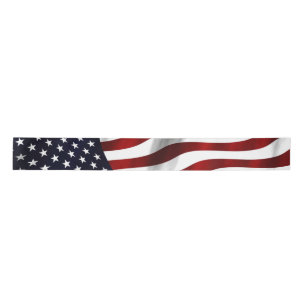 FLAGGE DER VEREINIGTEN STAATEN VON AMERIKA SATINBAND