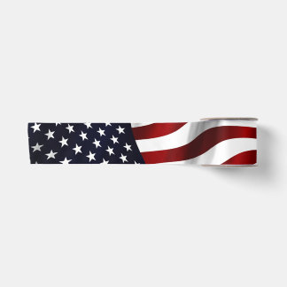 FLAGGE DER VEREINIGTEN STAATEN VON AMERIKA SATINBAND
