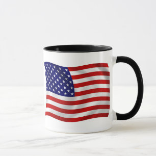 Flagge der Vereinigten Staaten von Amerika (USA) T Tasse