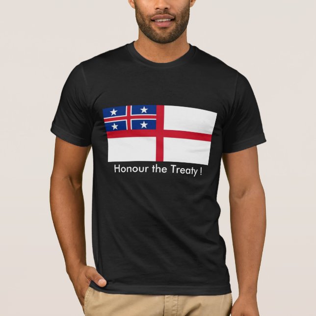 Flagge der vereinigten Stämme von Neuseeland T-Shirt (Vorderseite)