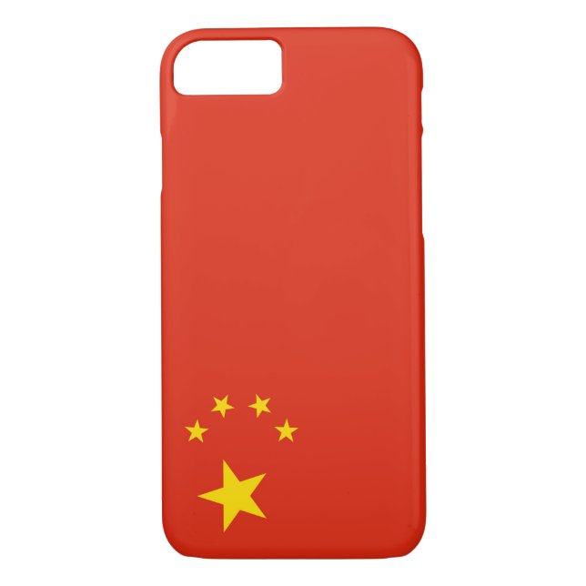 Flagge der Völker die Republik China Case-Mate iPhone Hülle (Rückseite)