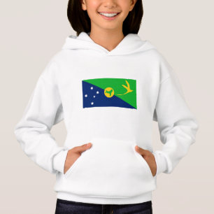 Flagge der Weihnachtsinsel Hoodie