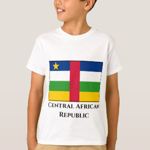 Flagge der Zentralafrikanischen Republik T-Shirt