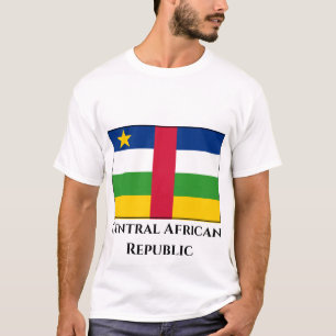 Flagge der Zentralafrikanischen Republik T-Shirt
