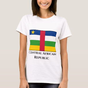 Flagge der Zentralafrikanischen Republik T-Shirt