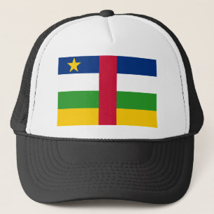 Flagge der Zentralafrikanischen Republik Truckerkappe
