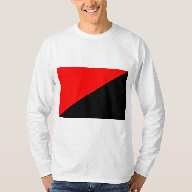 Flagge des Anarchismus T-Shirt (Vorderseite)
