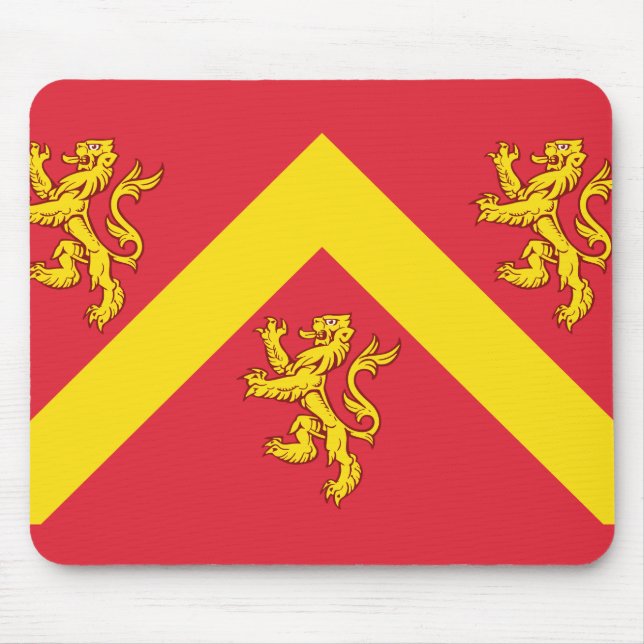 Flagge des Anglesey-Maus-Pads Mousepad (Vorne)