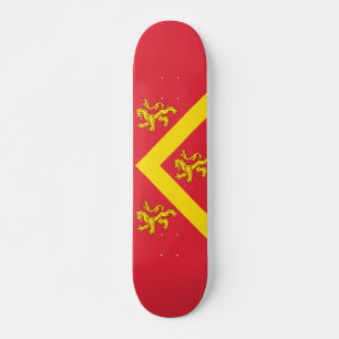 Flagge des Anglesey-Skateboards Skateboard
