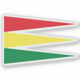 Flagge des Äthiopischen Kaiserreichs (1881-1889), Aufkleber