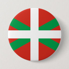 Flagge des Baskenlandes Button