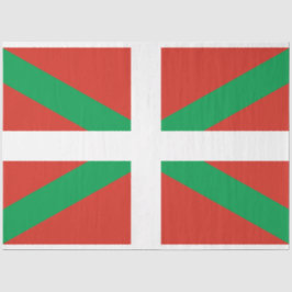 Flagge des Baskenlandes Seidenpapier