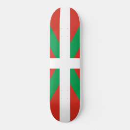Flagge des Baskenlandes Skateboard