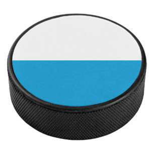 Flagge des Bayerischen Hockeypucks Eishockey Puck