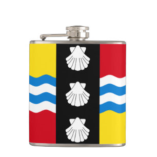 Flagge des Bedfordshire Hip Flask Flachmann