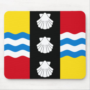 Flagge des Bedudshire-Mauspads Mousepad