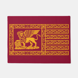Flagge des Brieftaschen aus dem Foto Venedig Fußmatte