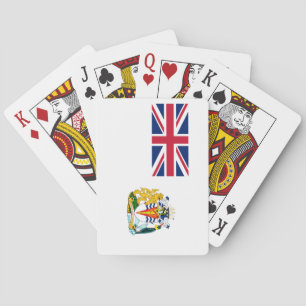 Flagge des Britischen Antarktis-Territoriums Spielkarten