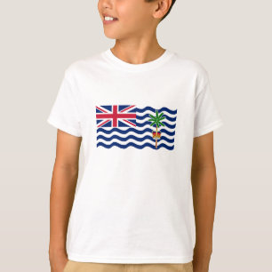 Flagge des Britischen Territoriums im Indischen Oz T-Shirt